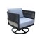 International Concepts Outdoor 2 Piece Patio Furniture Set with an End Table and Swivel Rocking Chair KODOT-12RE-201SW - alternate 4